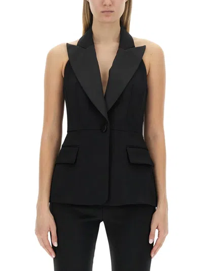Max Mara Aletta Vest In Black