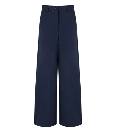 Max Mara Alfeo Blue Pants