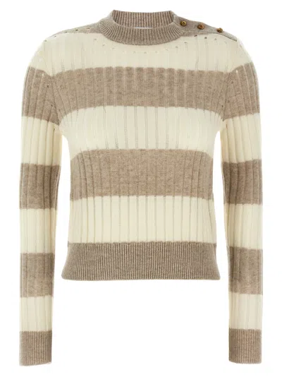 Max Mara Alfeo Sweaters And Cardigans Multicolor In Nude