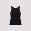 Max Mara Navy Alfeo Tank Top In Blu