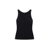 Max Mara Navy Alfeo Tank Top In Blue