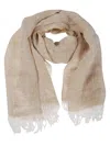 Max Mara Alfredo Stole In Argilla