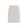 Max Mara Virgin Wool Skirt In Neutrals