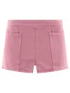 Max Mara Cotton Shorts With Back And Side Pockets