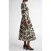 Max Mara Alice Print Shirtdress In Black