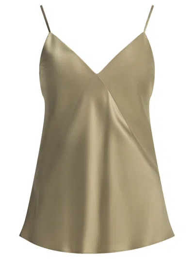 Max Mara A-line Top Tops Beige In Neutral