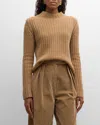 Max Mara Aloa Wool Cashmere Sweater In Camel