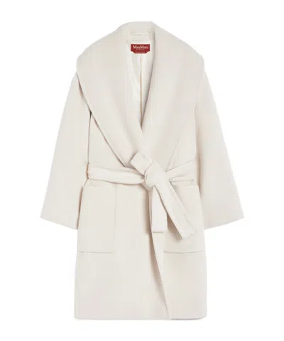 MAX MARA ALPACA AND VIRGIN WOOL COAT