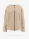 Max Mara Alpaca And Virgin Wool Fur Jacket