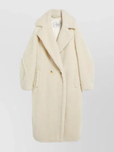 MAX MARA ALPACA AND WOOL TEDDY BEAR COAT