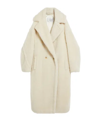 MAX MARA ALPACA AND WOOL TEDDY BEAR ICON COAT