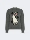 Max Mara Alpaca And Wool-blend Yarn Sweater In Medium Grey
