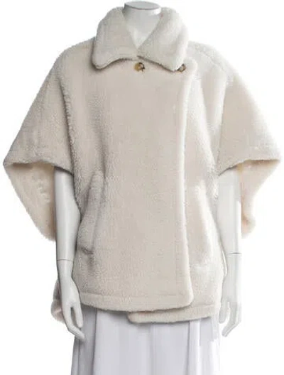 Pre-owned Max Mara Alpaca Jacket In Neutral