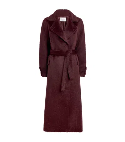 MAX MARA ALPACA-VIRGIN WOOL COAT