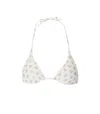 Max Mara Beachwear Alyssa White Bikini Top In White