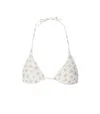 Max Mara Alyssa White Bikini Top