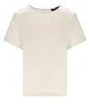 Max Mara Amburgo Ivory Blouse In White