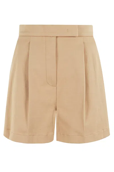 Max Mara Amburgo Shorts In Brown