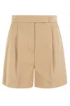 Max Mara Amburgo Shorts In Marrone