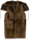 Max Mara Amica Coat In Brown