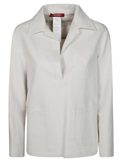 MAX MARA AMICO STRAIGHT HEM POLO TOP