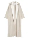 Max Mara Beige Wool Cashmere Coats In Neutral