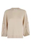 Max Mara Sweater In Brown