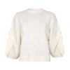 Max Mara Relaxed-fit Wool-cashmere Blend Sweater With Button Details