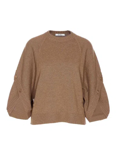 Max Mara Ampex Sweater In Brown