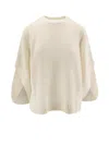Max Mara Oversized Wool And Cashmere Sweater In Neutral