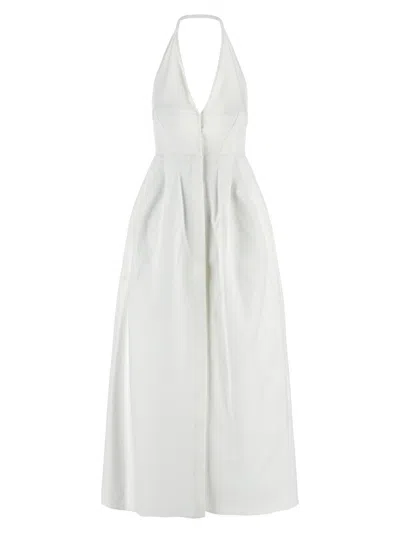 Max Mara Ancona Maxi Dress In White