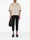 Max Mara Andalo Cape In Sand In Multi