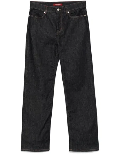 Max Mara Ande Jeans In Blue