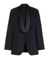 Max Mara Andina Single-breasted Blazer In Black