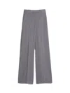 Max Mara Trousers Blue In Navy