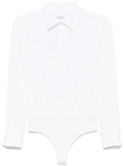 Max Mara Angora123 Popeline Body Shirt By