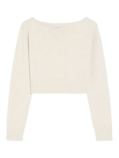 Max Mara Angri Sweater In Beige