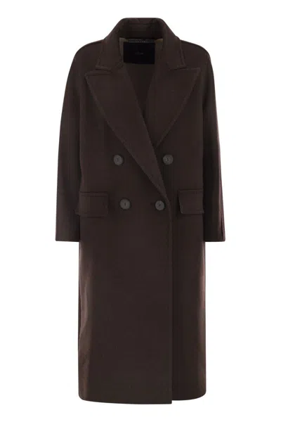 MAX MARA MAX MARA ANGUS - MEN'S OVERSIZED COAT IN CASHMERE, ALPACA AND WOOL