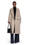 Max Mara Angus Coat In Brown
