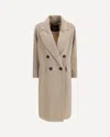 Max Mara Angus Coat In Neutral