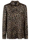 Max Mara Etna Leopard-print Silk Shirt
