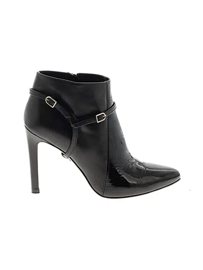 Pre-owned Max Mara Ankle Boots In Black