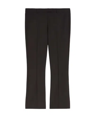 Max Mara Ankle-length Casual Pants In Black