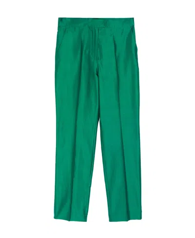 Max Mara Ankle-length Casual Pants In Green