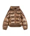 Max Mara Anorak De Tela De Nailon Impermeable In Brown