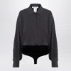 Max Mara Anthracite Grey Body Shirt