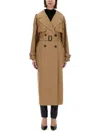 Max Mara Anti-drip Trench Coat "othello" In Beige