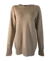 Max Mara Antille Logo Sweater In Green