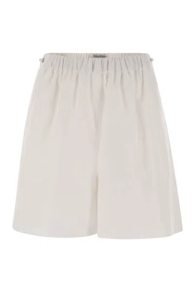 MAX MARA MAX MARA ANTIOPE - COTTON BERMUDA SHORTS