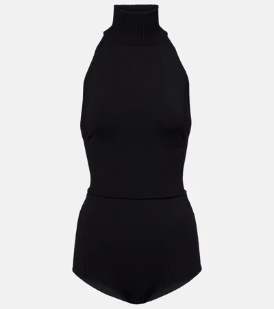 MAX MARA APOGEO KNITTED TURTLENECK BODYSUIT